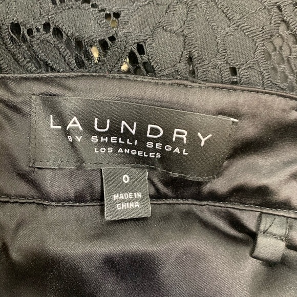 🎁 Laundry By Shelli Segal Off-the-ShoulderLace Dress - Picture 7 of 8